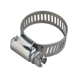 ProSource Interlocked Hose Clamp, 3-1/16 - 4 In, Stainless Steel