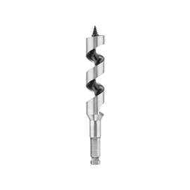 DeWALT DW1676 Auger Bit Auger Bit, Hollow Center Flute, 4 in L Flute, Ball Groove Shank, 7/16 in Dia Shank