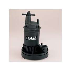 Flotec FP0S1250X-08 Submersible Utility Pump, 115 V, 1 in Outlet, 1200 gph