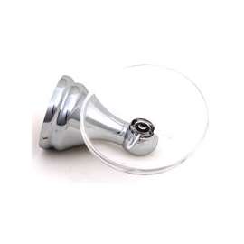 Boston Harbor Soap Dish With Acrylic Tray, Durable Zinc, Chrome Plated, Concealed Screw