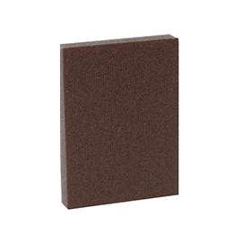 3M Pro-Pad 07059 Sanding Sponge, 100-Grit, Brown