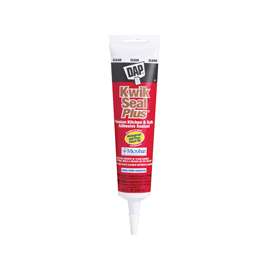 DAP 18546 Adhesive Sealant, Clear, 5.5 oz Tube