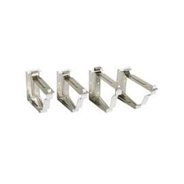 Amerimax 25024 Snap Lok Bracket, 7 in L, 4 in W, Aluminum, White