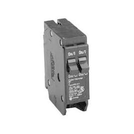 Cutler-Hammer BR1515 Duplex, Type BR Circuit Breaker, 120/240 V, Thermal Magnetic Trip, Plug-In Mounting