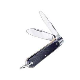 GB KF-200 Electricians Knife, 2-Blade, Black Handle