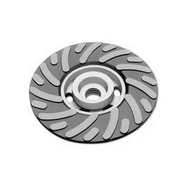 Backing Pad, 11,000 rpm, 4 1/2 in x 5/8 in - 11, Medium