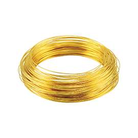 HILLMAN 50150 Utility Wire, 25 ft L, Brass