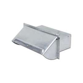 LAMBRO 106R Wall Cap, Aluminum, For 10 x 3-1/4 in Hoods