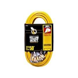 CCI 2827 Power Block, 125 V, 1800 W, Yellow ABS Sheath