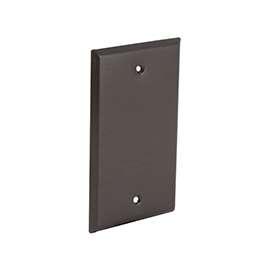 HUBBELL 5173-7 Cover, 4-17/32 in L, 2-25/32 in W, Metal