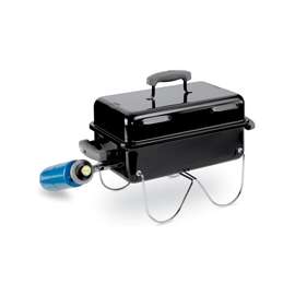 Weber Go-Anywhere 1141001 Gas Grill, Liquid Propane, Stainless Steel