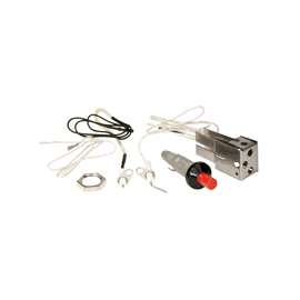 GrillPro 20610 Pushbutton, Universal Fit Ignitor Kit, Plastic, Black/Red