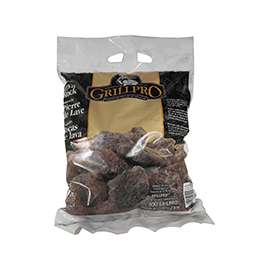 GrillPro 45887 Natural Lava Rock, For Gas Grills, Fireplace and Chimney
