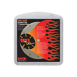 MK 158434 Circular Saw Blade, 7 in Dia, Diamond Cutting Edge, 5/8 in Arbor