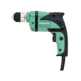 HITACHI D10VH2 Electric Drill, 120 V, 3/8 in Chuck