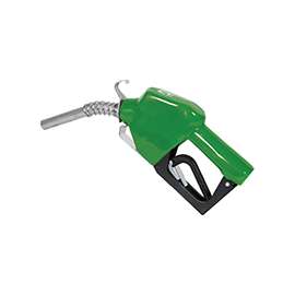 Fill-Rite N075DAU10 Auto Nozzle with Hook, 3/4 in FNPT, Minimal, 2.5 to 14.5 gpm, Aluminum