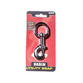 BARON C-225-5/8 Bolt Snap, 110 lb Weight Capacity, Aluminum Alloy/Zinc, Nickel