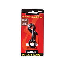 BARON C-5025-1/2 Leash Snap, Zinc, Nickel