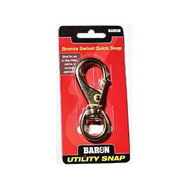 BARON C-251BT-3 Quick Snap, 198 lb Weight Capacity, Bronze, Polished