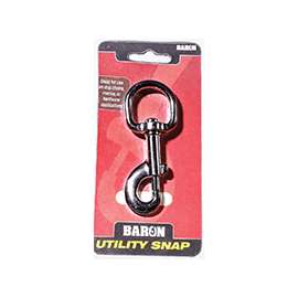 BARON C-225-1 Bolt Snap, 110 lb Weight Capacity, Aluminum Alloy/Zinc, Nickel