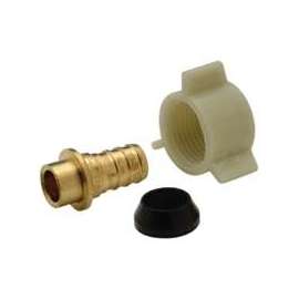Zurn QQSFC33XPK50 Hose to Pipe Adapter, 1/2 in Barb, 1/2 in FPT