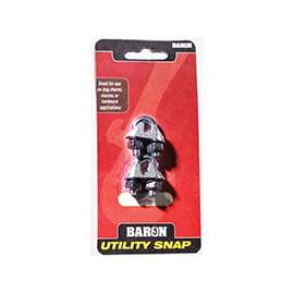 BARON C-260-1/4 Wire Rope Clip, 1/4 in Opening, Malleable Iron