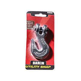 BARON C-330-1/4 Clevis Grab Hook, 2600 lb Working Load Limit, Steel, Electro-Galvanized
