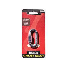 BARON C-7350T-3/8 Quick Link, 2200 lb Weight Capacity, Steel, Zinc
