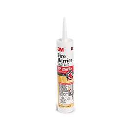 3M CP-25WB+10.1OZ Fire Barrier Sealant, Red, 10.1 oz Cartridge