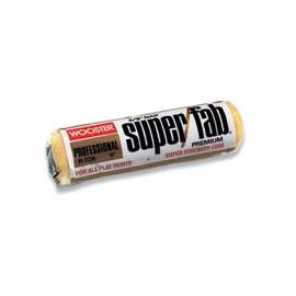 WOOSTER R239-9 Paint Roller Cover, Oil, Water-Based Paint, 3/8 in Thick Nap, Fabric Cover, Golden Yellow