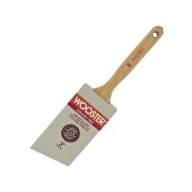 WOOSTER 4174-3 Paint Brush, 3-3/16 in L Bristle, Sash Handle, Stainless Steel Ferrule