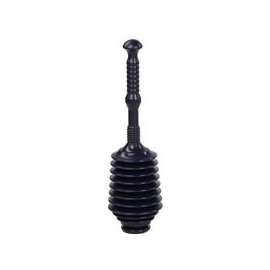GT Water Products MP100-1 Drain Plunger, 6-1/2 in Cup, Pommel Top Handle, Blue