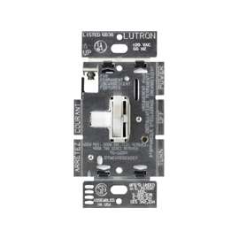 Lutron Ariadni TG-600PH-WH Dimmer, 120 V, White