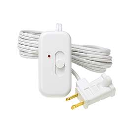 Lutron Credenza TT-300H-WH Tabletop Lamp Dimmer, 120 V, White