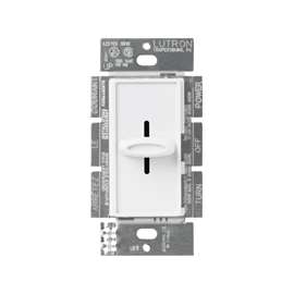 Lutron Skylark S-600H-WH Dimmer, 120 V, White