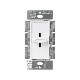 Lutron Skylark SFSQ-FH-WH Fan Control Switch, 1.5 A, White