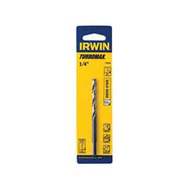 IRWIN 73304 Jobber Drill Bit, Spiral Flute, 7/8 in L Flute, 3-Flat Shank, 1/16 in Dia x 1 in L Shank