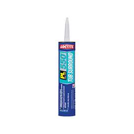 Loctite 1402263 Tub Surround Adhesive, 10 oz Cartridge