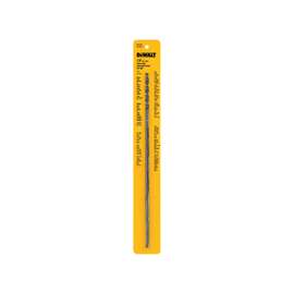 DeWALT DW1606 Drill Bit, Spiral Flute, 2.83 in L Flute, Round Shank, 1/4 in Dia x 9.17 in L Shank