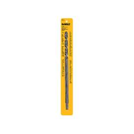DeWALT DW1614 Drill Bit, Spiral Flute, 4.64 in L Flute, Round Shank, 1/2 in Dia x 7.36 in L Shank