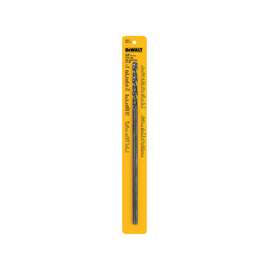 DeWALT DW1610 Drill Bit, Spiral Flute, 3.74 in L Flute, Round Shank, 3/8 in Dia x 8.26 in L Shank