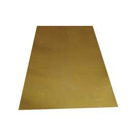 K & S 258 Metal Sheet, Brass