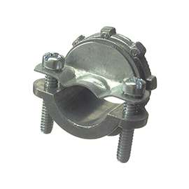 Halex 05120 Clamp Connector, 2 in, Zinc