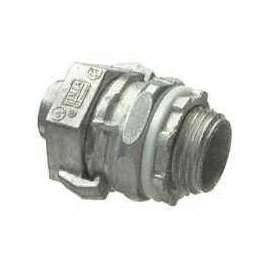 Halex 91627 Conduit Connector, 3/4 in, Zinc