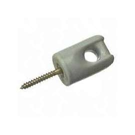 Halex 60416 Wire Holder, Porcelain/Steel