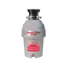 Waste King Legend L-8000 Garbage Disposer, 1 hp Motor, 115 V, Stainless Steel