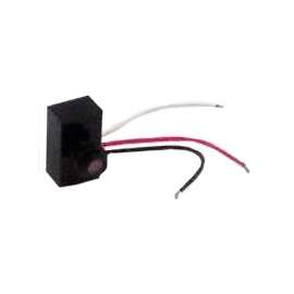 TE CPGI-ALR-AA-105 Button Style Collar Photocontrol, Polycarbonate, Black