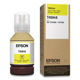 T49H400 (T49H) Ink Bottles, 140 mL, Yellow