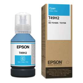 T49H200 (T49H) Ink Bottles, 140 mL, Cyan