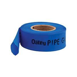Oatey 38707 Pipe Guard, 4 mil, Polyethylene, Blue